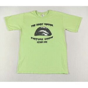 Anvil‎ Shirt Mens Medium Green Graphic Tee Halloween Rocky Horror Picture Show